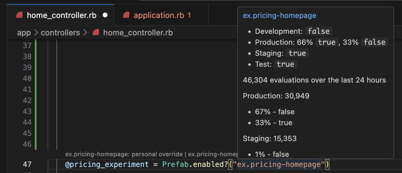 Feature Flag in Editor Evaluation Summaries